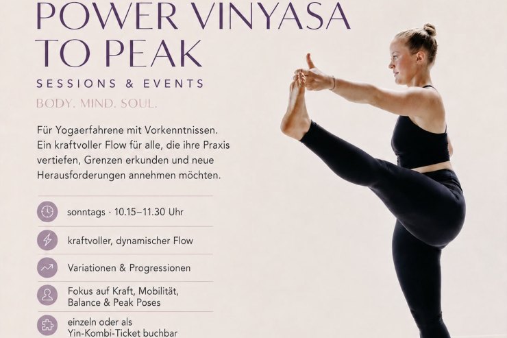 Power Vinyasa to Peak